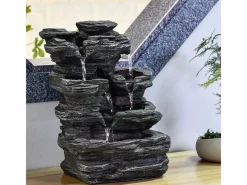 Zen Light Estatua|Fuente de interior Pietra con iluminación LED