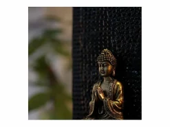 Sunchine Fuente de resina de Buda Zenitude Negro Discount
