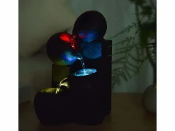 Zen Arôme Estatua|Fuente de resina Zen con LED Luba