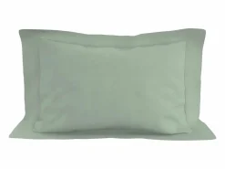 Soleil d'ocre Funda De Almohada|Funda de almohada de algodón 57 hilos 50x70 cm LISO agua