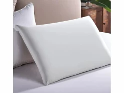 Inphysio Funda de Almohada en Satén para Almohada EXTRA Plana S - 50x30x5,5 - Blanco Hot