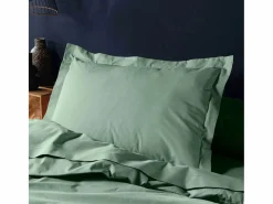 Funda de Almohada "Lina" 100% Algodón 50x70cm Salvia^Promo Linge Discount
