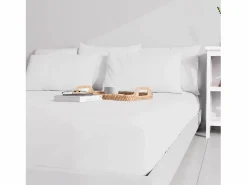 Funda de almohada lisa 50x70 cm ZZZ^Soleil d'ocre