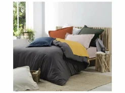 Promo Linge Funda de almohada percal color salvia 85 x 185 cm Multicolor