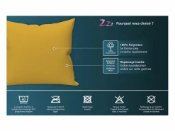 Soleil d'ocre Funda De Almohada|Funda de almohada 50x75 cm ZZZ taupe