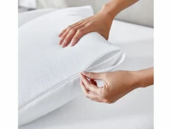 PIKOLIN Funda De Almohada|Funda de Almohada 75x40cm| HOME| Rizo| Aloe Vera| Impermeable