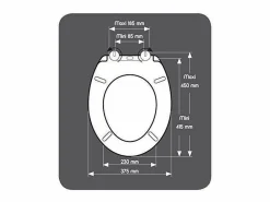 Tapa De Inodoro|Funda de asiento Presto - termoestable