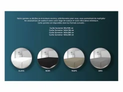 Funda de muelle de microfibra 180x200 cm^Soleil d'ocre Clearance