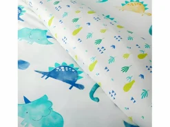 Cotton Artean Funda Nórdica|Funda Nordica Reversible Infantil Rex Cierre con Botones Cama de 90