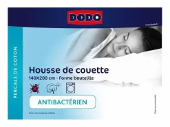 DODO Funda nórdica - 140 x 200 cm - Algodón - Antibacteriana Gris antracita Sale