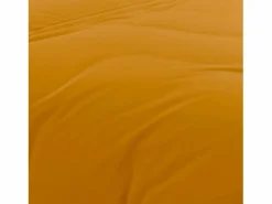 Soleil d'ocre Funda nórdica de algodón de 57 hilos 240x220 cm LISO mostaza, por Amarillo Online