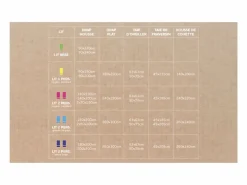 Funda nórdica de algodón 240x220 cm PERCALE ecru^Soleil d'ocre Discount