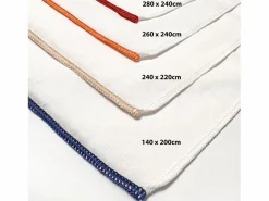 Soleil d'ocre Funda nórdica de polialgodón 240x220 cm PERCALE lino, por Beige Discount
