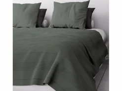 Soleil d'ocre Funda para cama o sofá 220x240 cm ADELE caqui, por Verde New