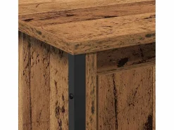 vidaxl Conjunto De Baño|Gabinete de Lavabo Otro con puerta Madera Vieja 91 x 35 x 60 cm