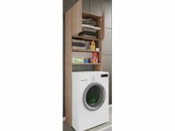 VCM Gabinete de lavadora Jutas Multicolor