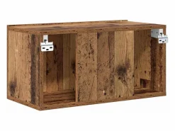 Clicnbuy Mueble Tv|Gabinete de TV Marrón 60 x 30 x 30 cm Madera contrachapada