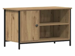 Clicnbuy Gabinete de TV Roble artisan 80 x 40 x 50 cm Marru00f3n Best