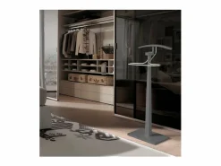 Galan 368 lacado en y herraje cromo. 112 cm(alto), 46 cm (ancho), 34 cm(fondo). Gris Clearance