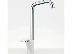 Galet Grifo mezclador de lavabo con caño alto y cromado^Essebagno New