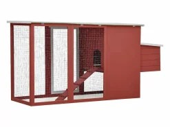 Cama De Animales De Compañía|Gallinero con 1 jaula para huevos madera ES120492