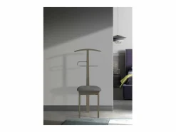 Galán 364 con asiento herrajes cromado satinado lacado en moka, 108 cm(alto)46 cm(ancho)4^ Discount