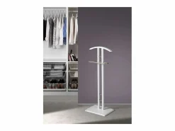Galán 372 herraje cromo satinado lacado , 111 cm(alto)46 cm(ancho)28 cm(largo) Blanco