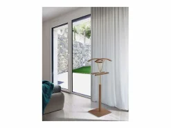 Galán 356 herraje cromo satinado lacado en color nogal, 110 cm(alto)47 cm(ancho)34 cm(lar Marru00f3n Online
