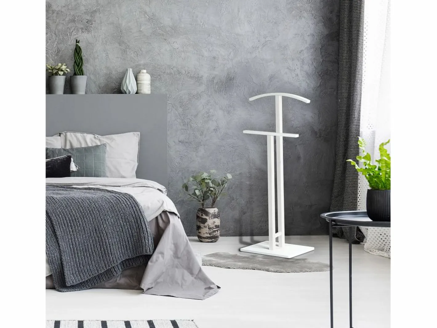 Hispanohogar Galán De Noche|Galán de noche - A105cm x L44cm x F29cm - madera color - Nordique