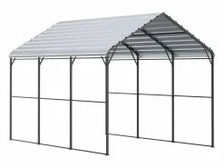 Garaje Metálico Robusto para Coches SucceBuy, 305 x 457 cm, Abriego Exterior Robusto para Coches y Barcos^ New