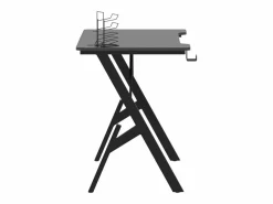 Garden Furniture Mesa Gaming|- Escritorio gaming con patas en forma de Y 90x60x75 cm