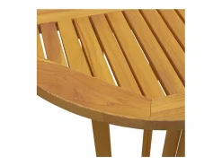 - Mesa de bar plegable madera maciza de teca 90x65x105 cm^Garden Furniture Clearance