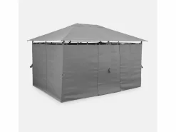 Gazebo de jardín 3x4m con cortinas^Sweeek Sale