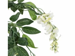 Glicina artificial 560 hojas 80 cm y blanco Verde Sale