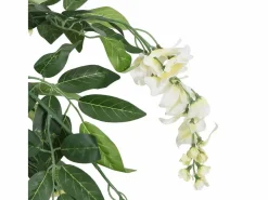 Glicina artificial 840 hojas 120 cm y blanco Verde Clearance
