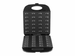TDK IMPORT Pequeño Electrodoméstico|Gofrera Eléctrica XL 1400W Para Galletas En Forma De Cacahuate