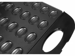 TDK IMPORT Pequeño Electrodoméstico|Gofrera Eléctrica XL 1400W Para Galletas En Forma De Cacahuate