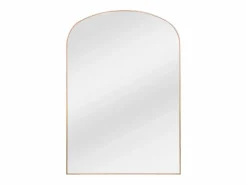 OZAIA Gran espejo arco de aluminio - An. 118 x Alt. 170 cm, , SONAVA Dorado Discount