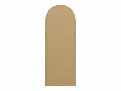 OZAIA Espejo De Pared|Espejo|Gran espejo arco de madera de paulownia - L. 65 x Alt. 170 cm - Negro - SHANGI