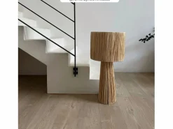 Rendez-Vous Déco Gran lámpara de hoja de palma - Soléa Beige New