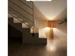 Rendez-Vous Déco Gran lámpara de hoja de palma - Soléa Beige New