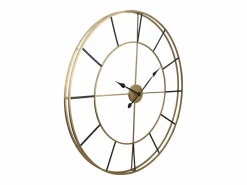 OZAIA Gran reloj de pared de metal, D. 110 cm, , ASHLAND Dorado Online