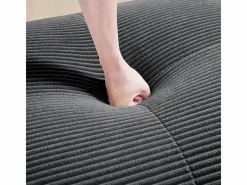 Gran sofá angular modular 388cm - de Pana - con 4 cojines y 2 otomanas - ergonómico -^DripeX Outlet