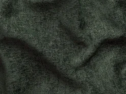 Gran sofá cama rinconera derecha panorámico en tela texturizada verde abeto DAVISO^Vente-unique Discount