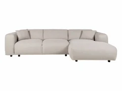Gran sofá rinconera derecha de tela POGNI de^Maison Céphy Clearance
