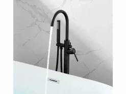 Grifo De Bañera De Suelo Lungo Black^Rea