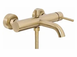 Rea Grifo|Grifo De Bañera Lungo Brush Gold