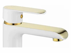 Grifo De Baño My1805-21Wg Bloom High White/Gold^Rea Sale