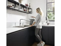 HANSGROHE Grifo De Cocina|Grifo de cocina con ducha Talis M54 270 cromo