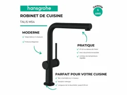 Grifo de cocina con ducha Talis M54 270 mate^HANSGROHE Online